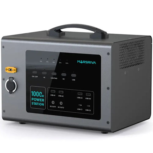 Marsriva MP10 1000W Portable Power Station TK56,000